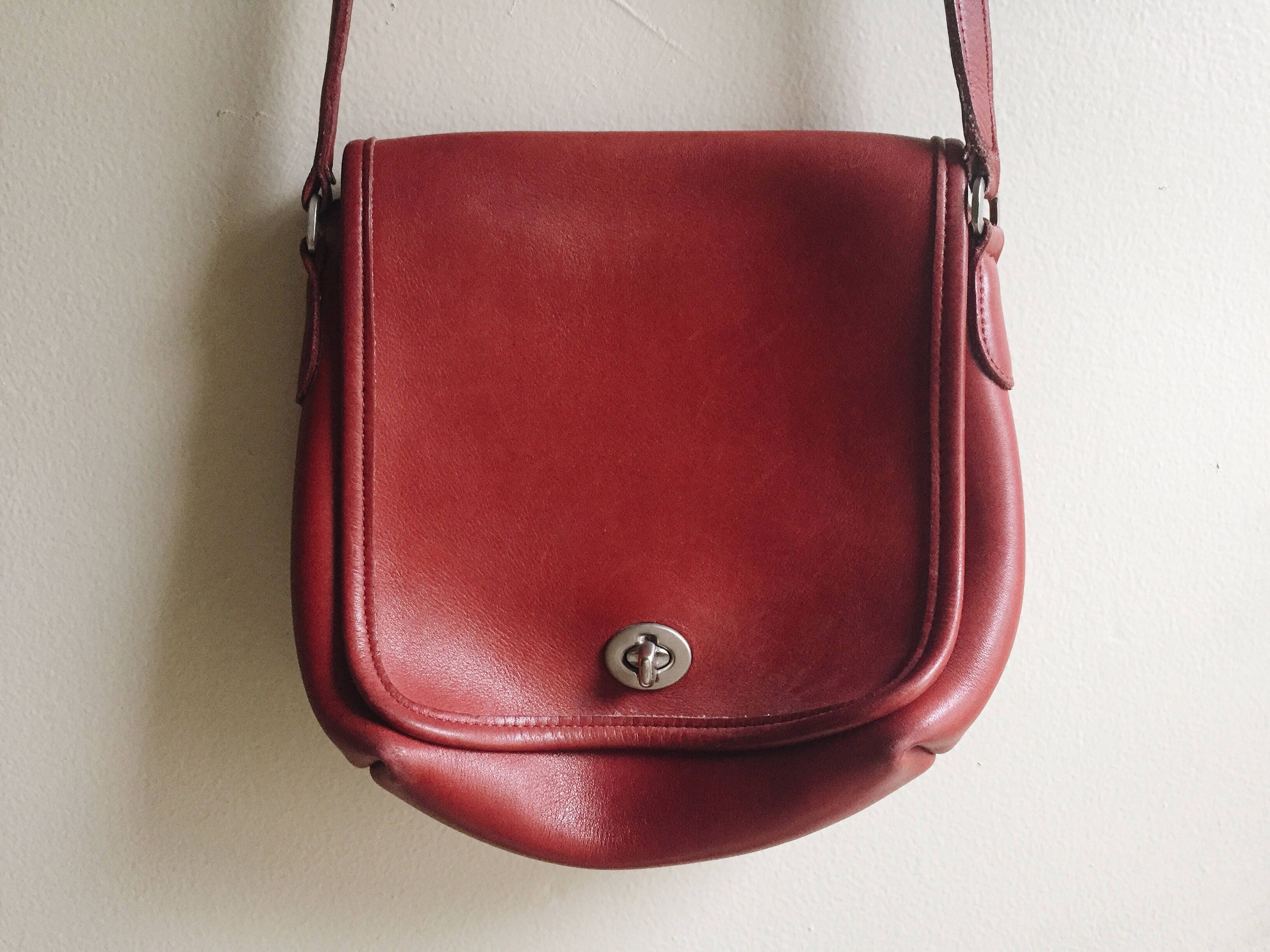 Red Telfar Crossbody Purses 