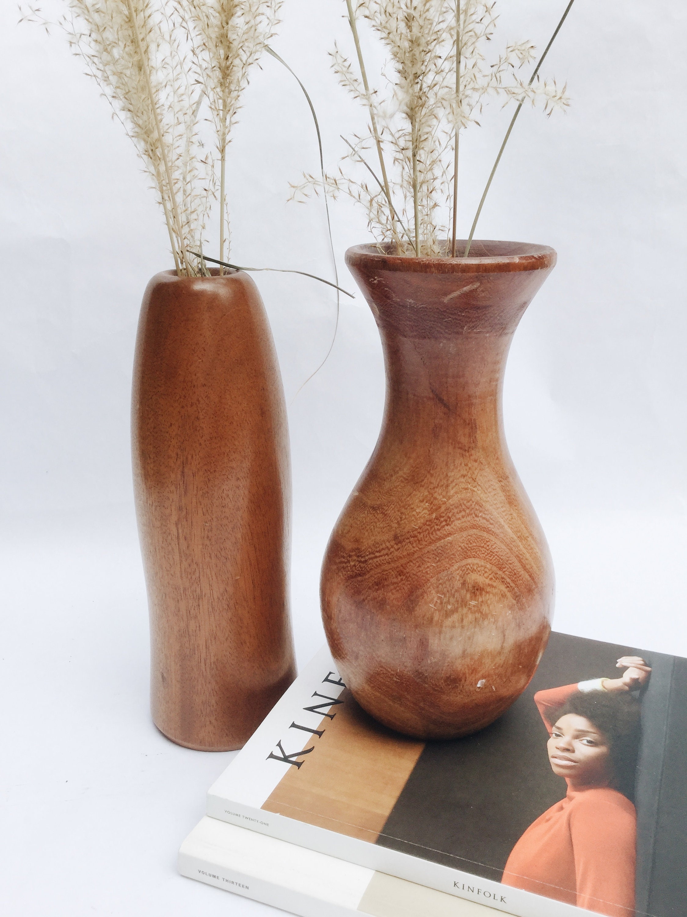 Wooden vases wooden decor ABLE SHOPPE