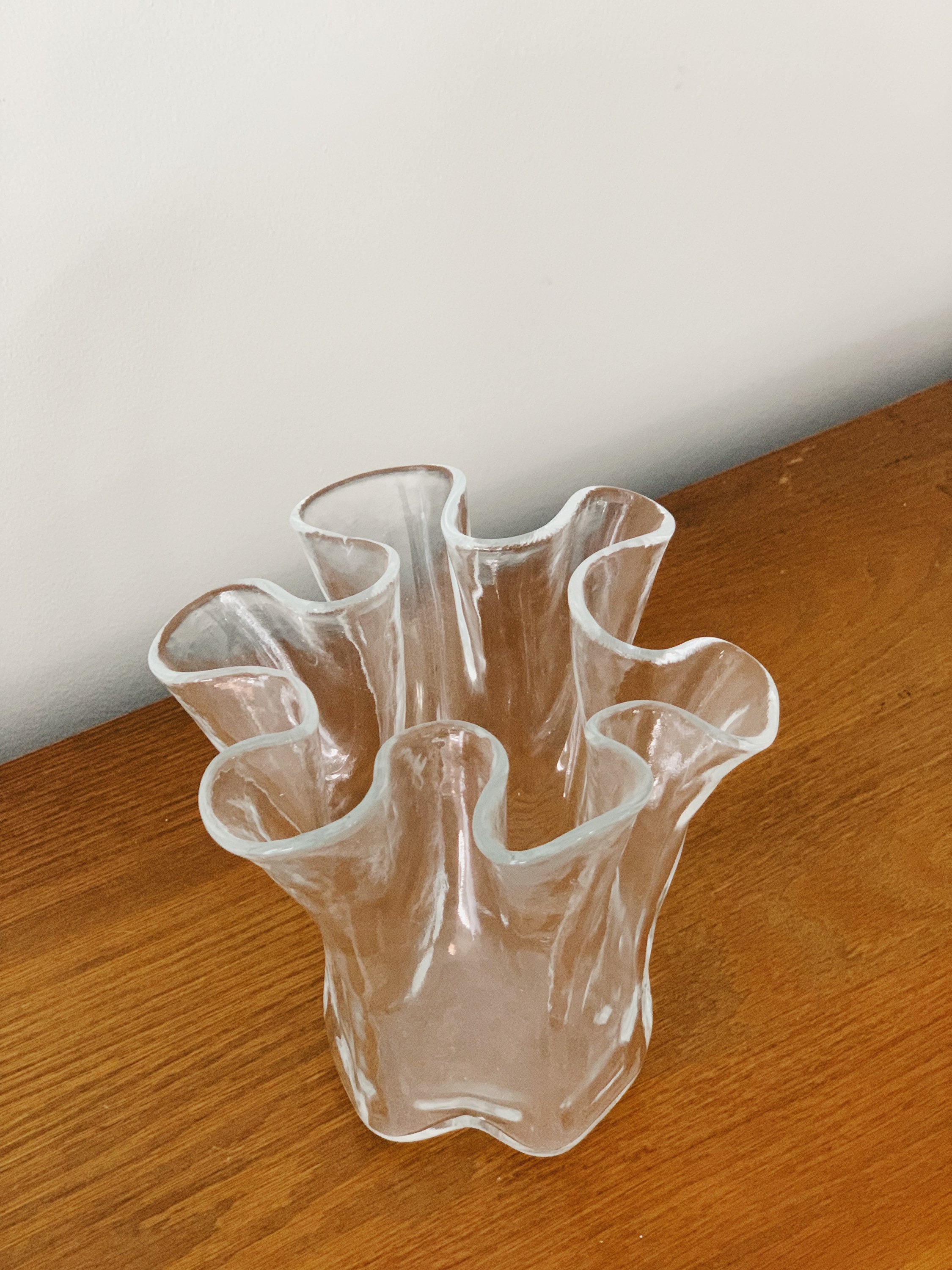 Vintage wavy vase