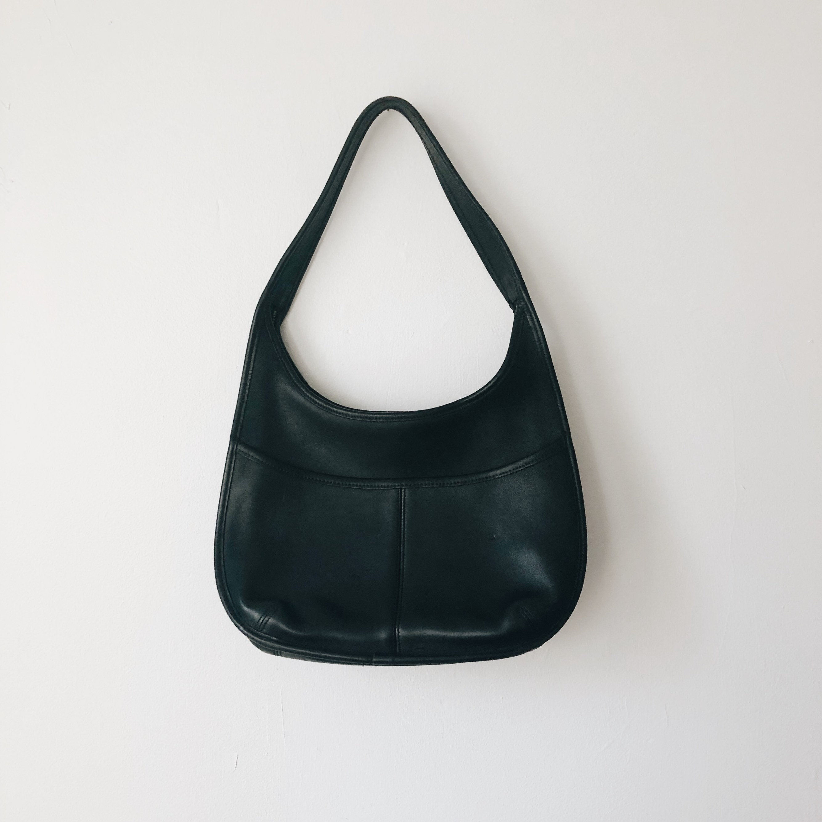brown vintage coach purse