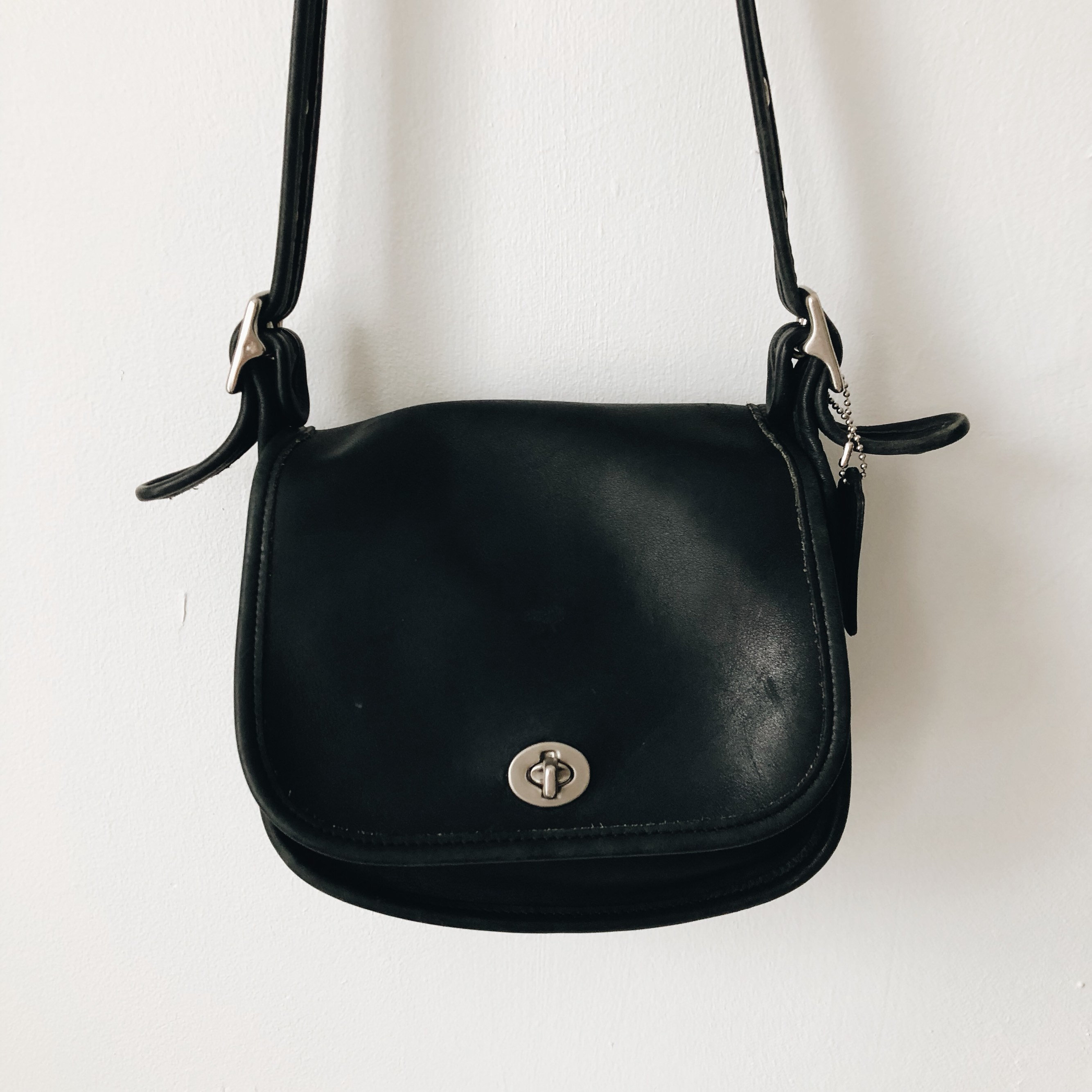 Vintage leather COACH purse