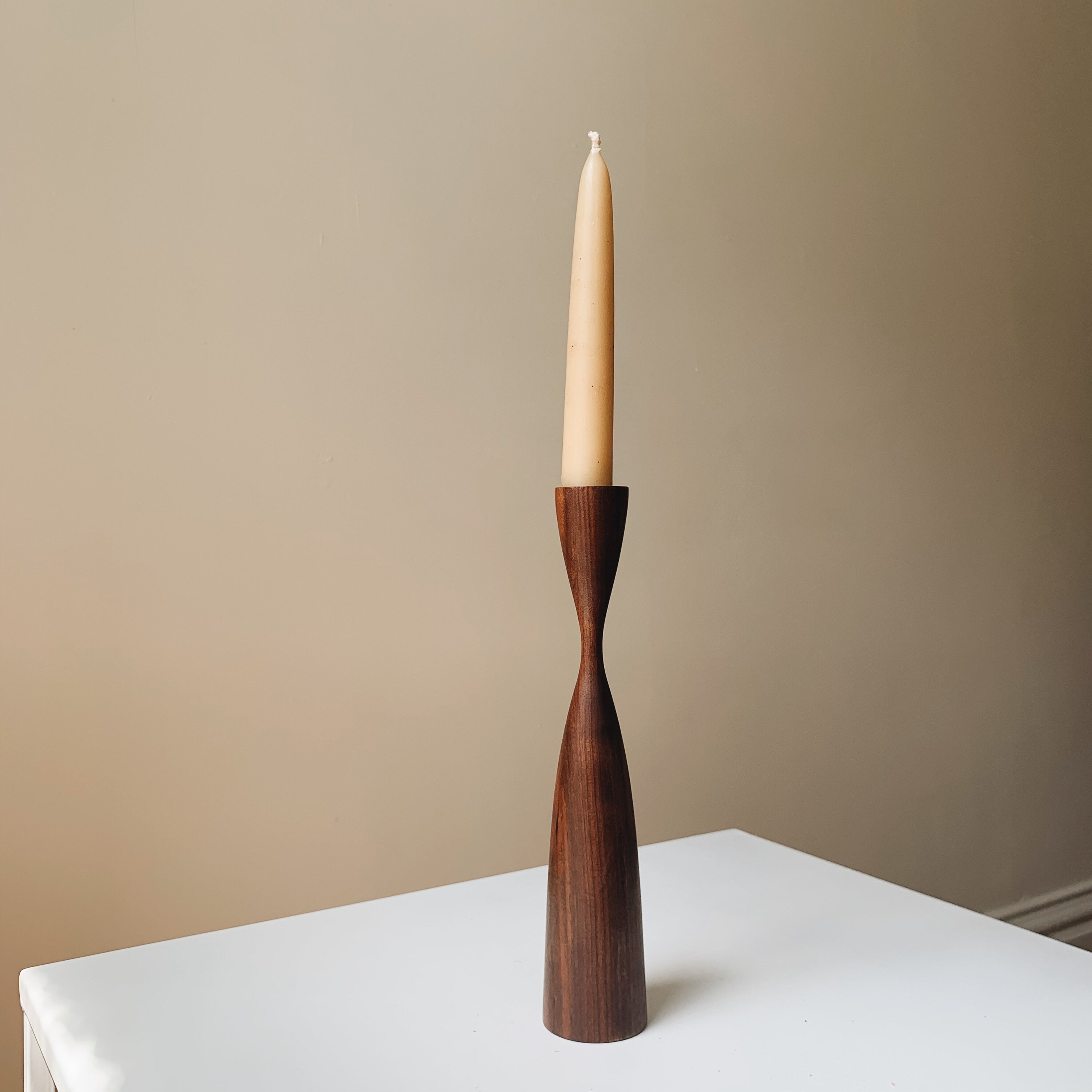 Mid-Century modern candle holder