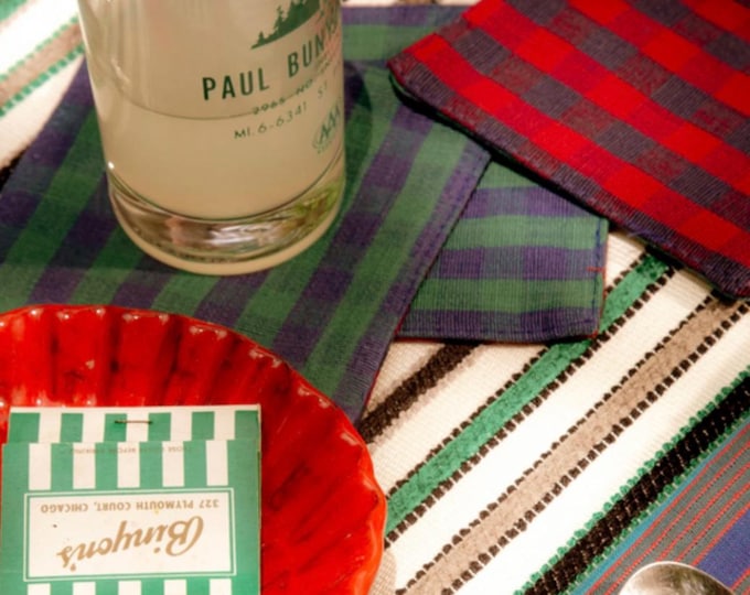 WAS Reversible check coaster set