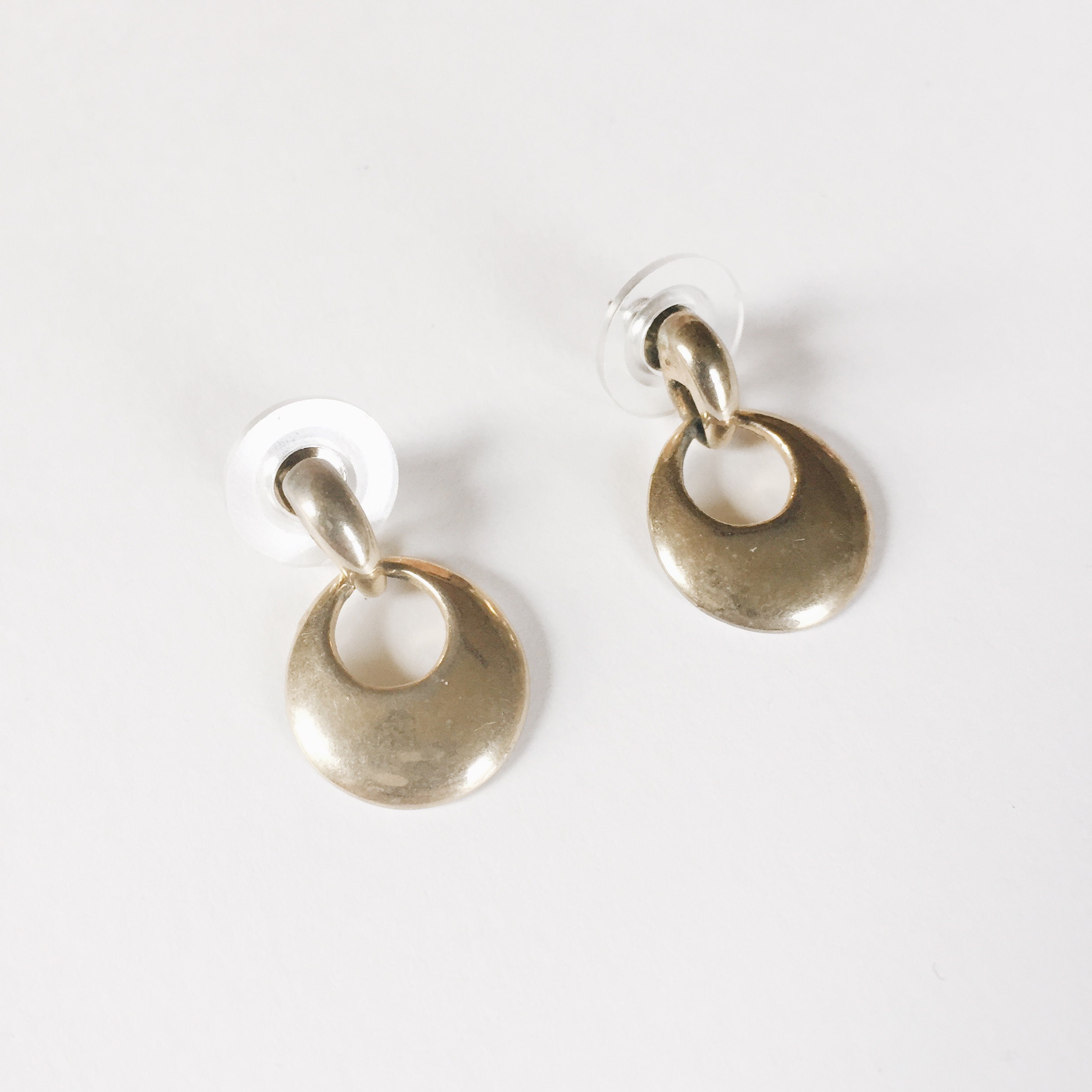 door knocker earrings | pierced earrings | small gold earrings ...