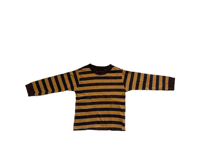 1970s kids' striped shirt