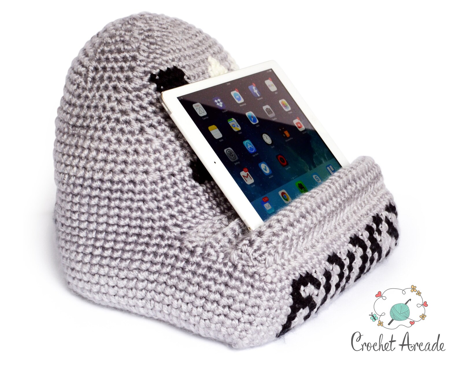 I Love Books Tablet Book Holder Crochet Pattern Crochet Gift Etsy