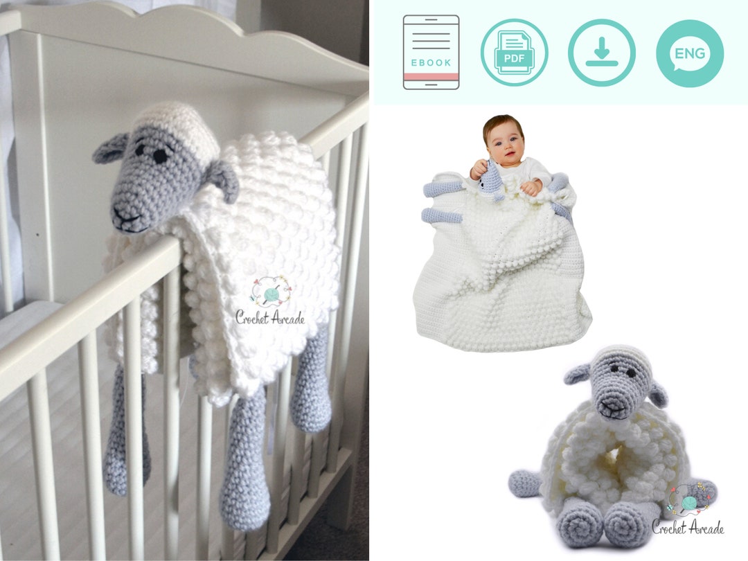 Crochet arcade sheep blanket hotsell