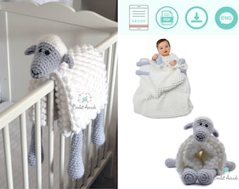 Lamb crochet blanket hotsell