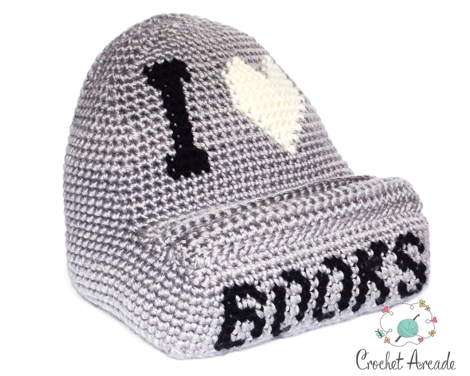 I Love Books Tablet Book Holder Crochet Pattern Crochet Gift Etsy