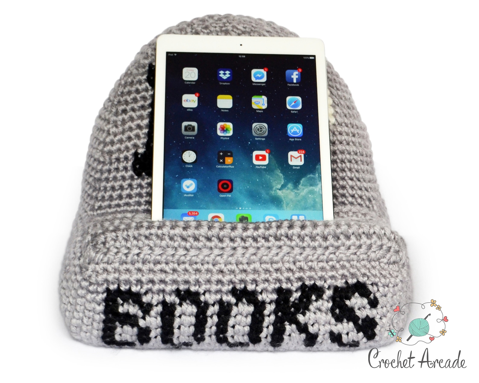 I Love Books Tablet Book Holder Crochet Pattern Crochet Gift Etsy