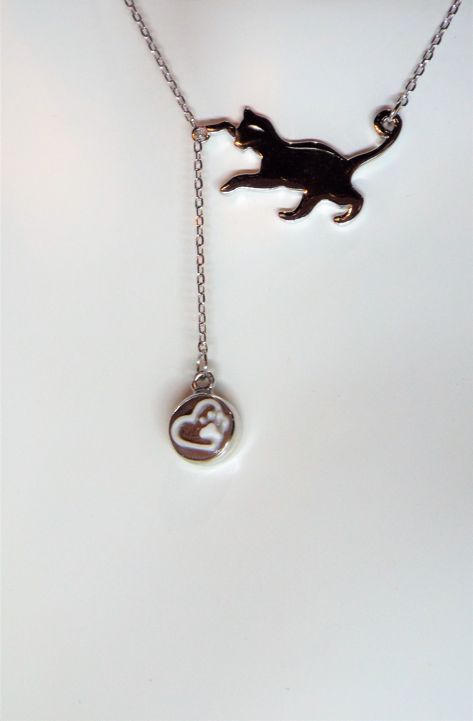 Adorable Cameo Panda Pendant Necklace - Luau Leslie Shop