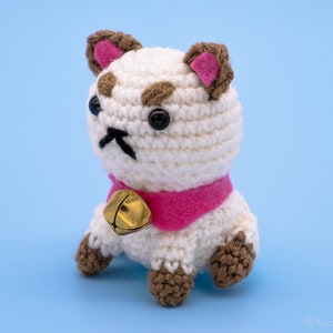 Puppy Kitty Plush | Crochet Amigurumi | Handmade Gift | Stuffed Toy | Stuffie | Cute | Acrylic Yarn