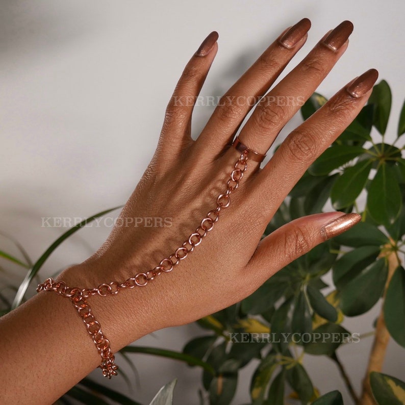 Copper Hand Chain