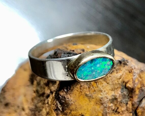 Lightning opal hotsell ring