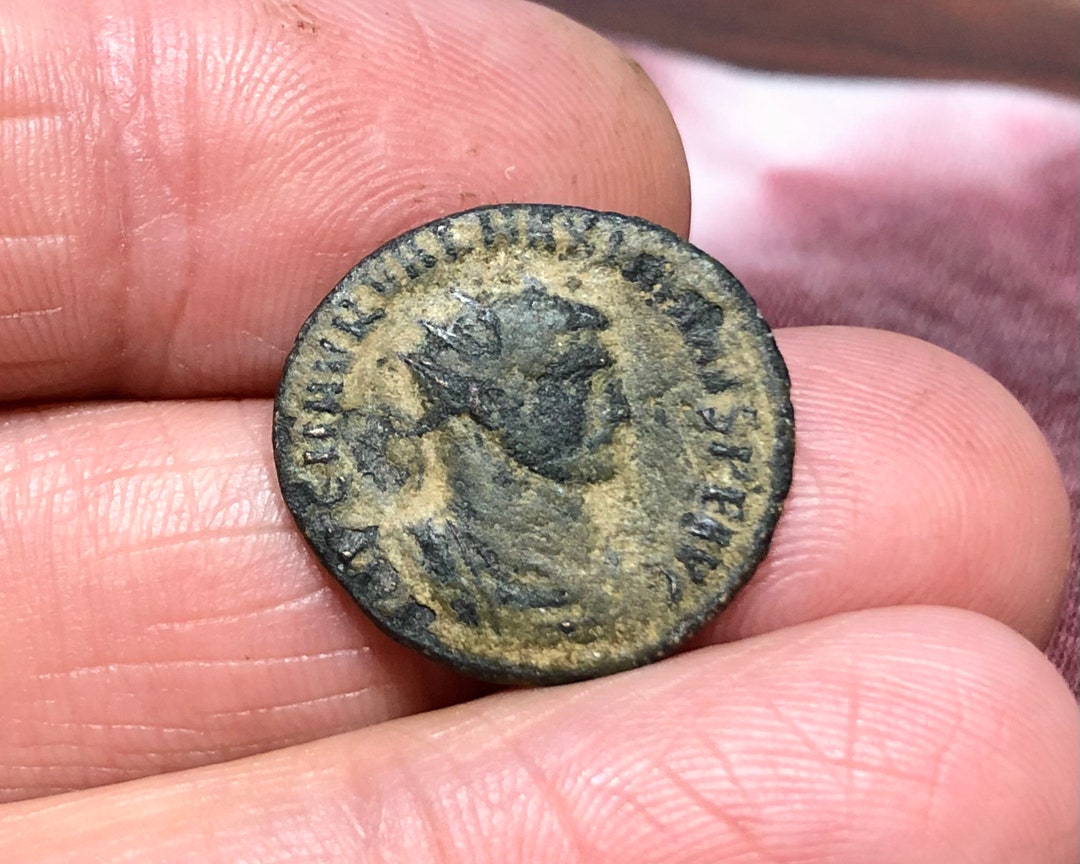 286305 AD Maximianus, Augustus Ancient Roman Bronze Coin With Hercules