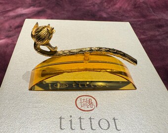 TITTOT 琉園 Collectible Crystal Glass Limited Edition Signed