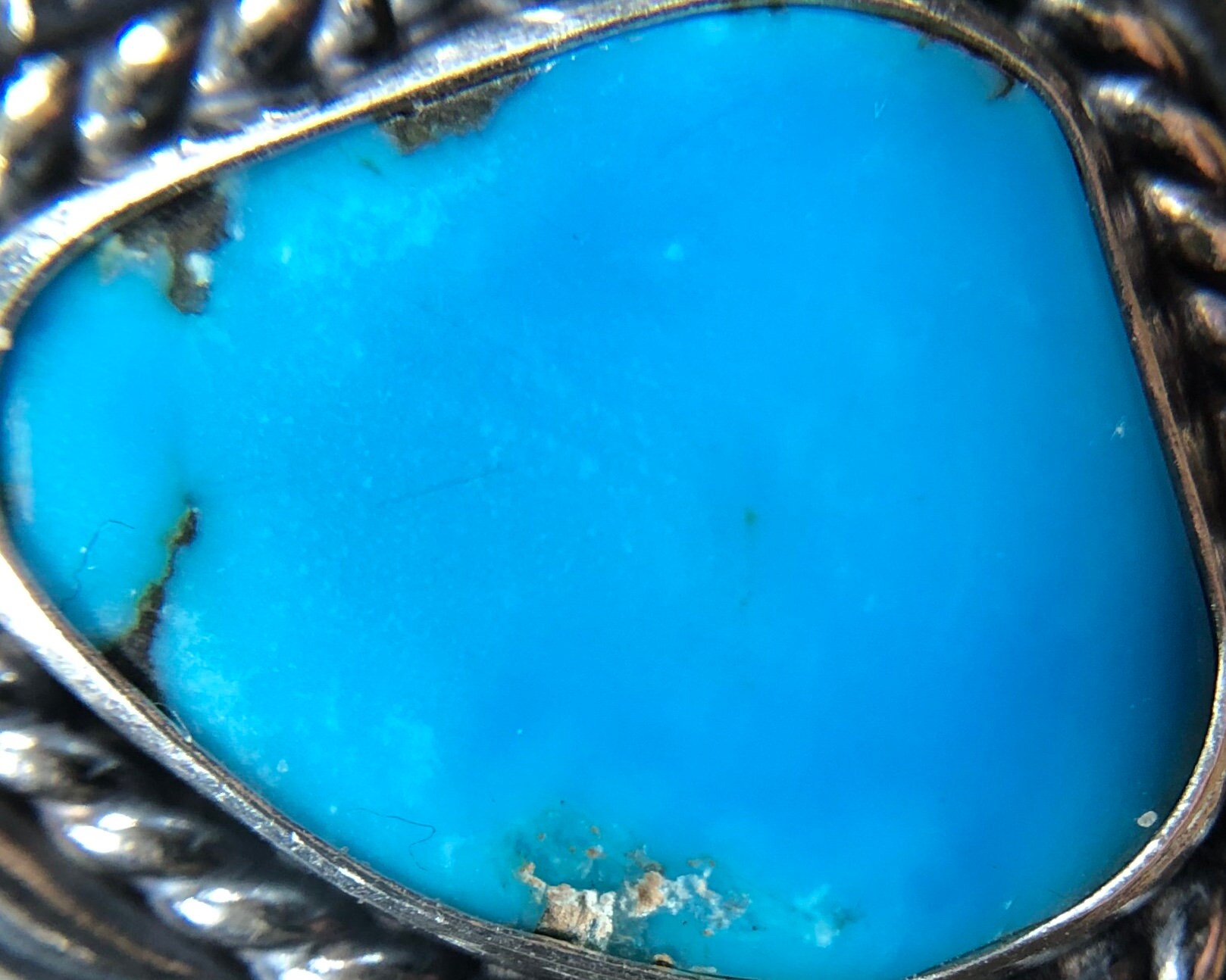 Gem Grade Bisbee Turquoise Natural top grade bright Etsy