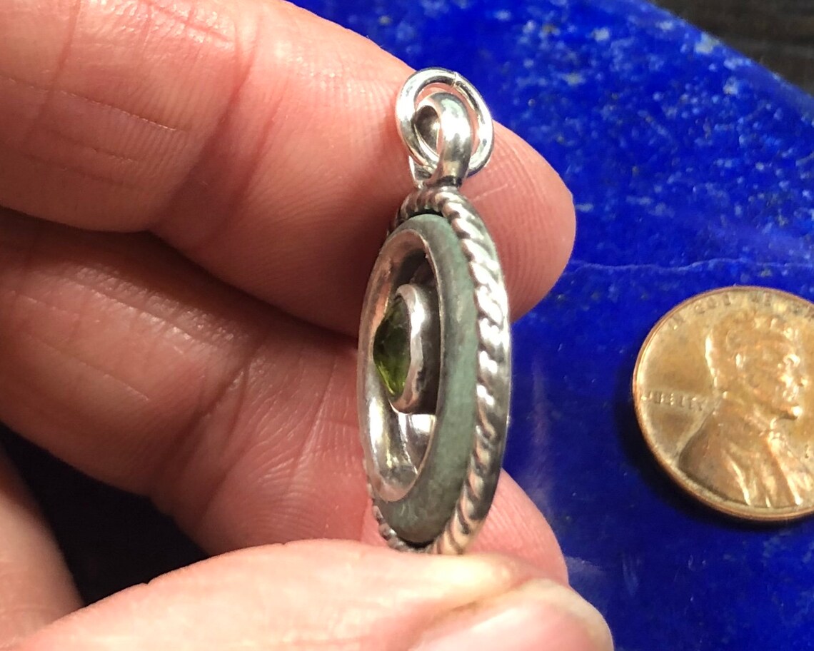 Celtic Artifact Ancient 200 BC Bronze Ring set with Peridot Etsy