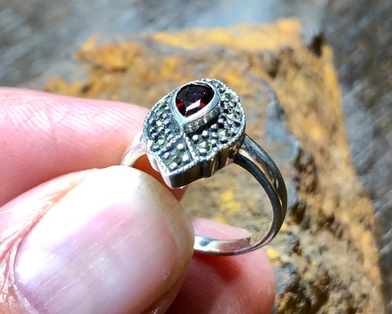 Almandine ring hotsell