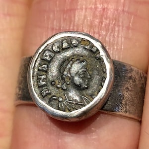 383-408 AD Roman Bronze Coin of Arcadius, who ended legal paganism in the Roman Empire - the Fall of the Roman Empire