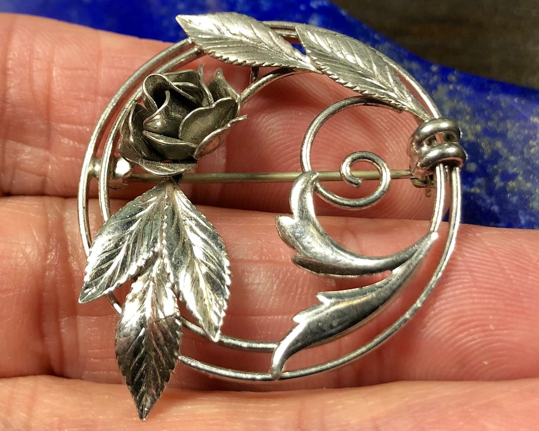 Vintage Midcentury Carlart Jewelry Company Rhode Island Sterling