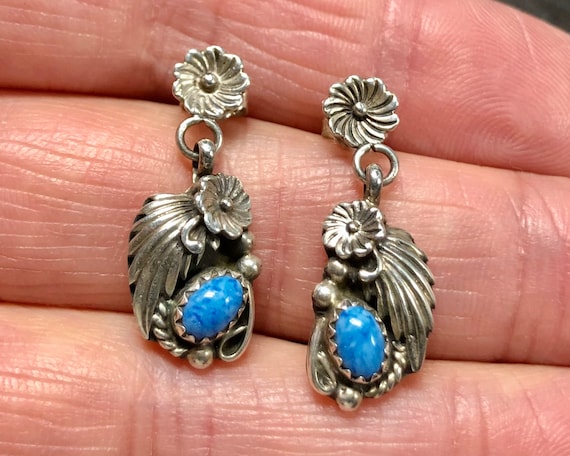 Cute And Incredible Old Zuni Denim Lapis Native American Jewelry Silver Necklace Set Cute And Incredible Old Zuni Denim Lapis Native American Jewelry Silver Necklace Set