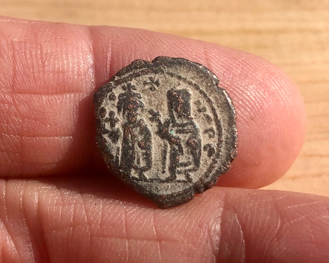 The Worst Ruler 602-610 AD Phocas / Focas - Byzantine Bronze Half Follis Ancient Coin ...