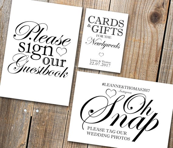 Wedding Signs