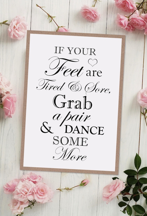 Dancing Wedding Sign