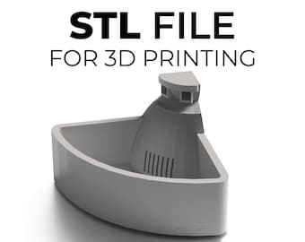 STL file 1:12 scale Corner Pet Fountain