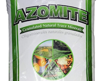 44 Pound Granular Azomite | Slow Release Organic Fertilizer  |  | 67 Trace Minerals for Enhancing Your Garden