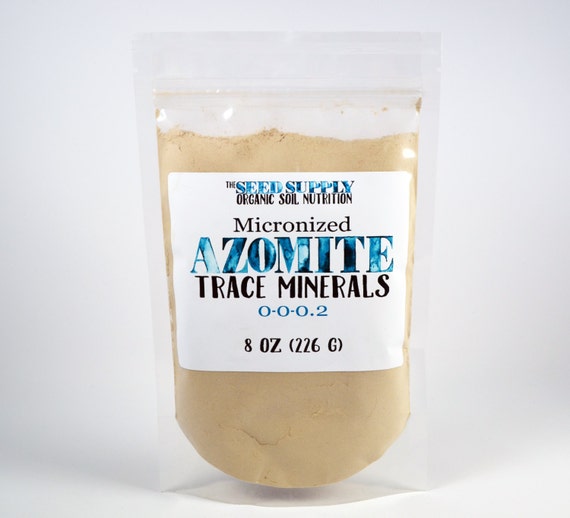 8 Ounces Azomite Volcanic Ash Rock Dust Mineral Powder 67 Etsy