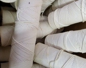LoT 12 Rolls Wick_Braided Candle Wick_Macrame_100 yd each roll