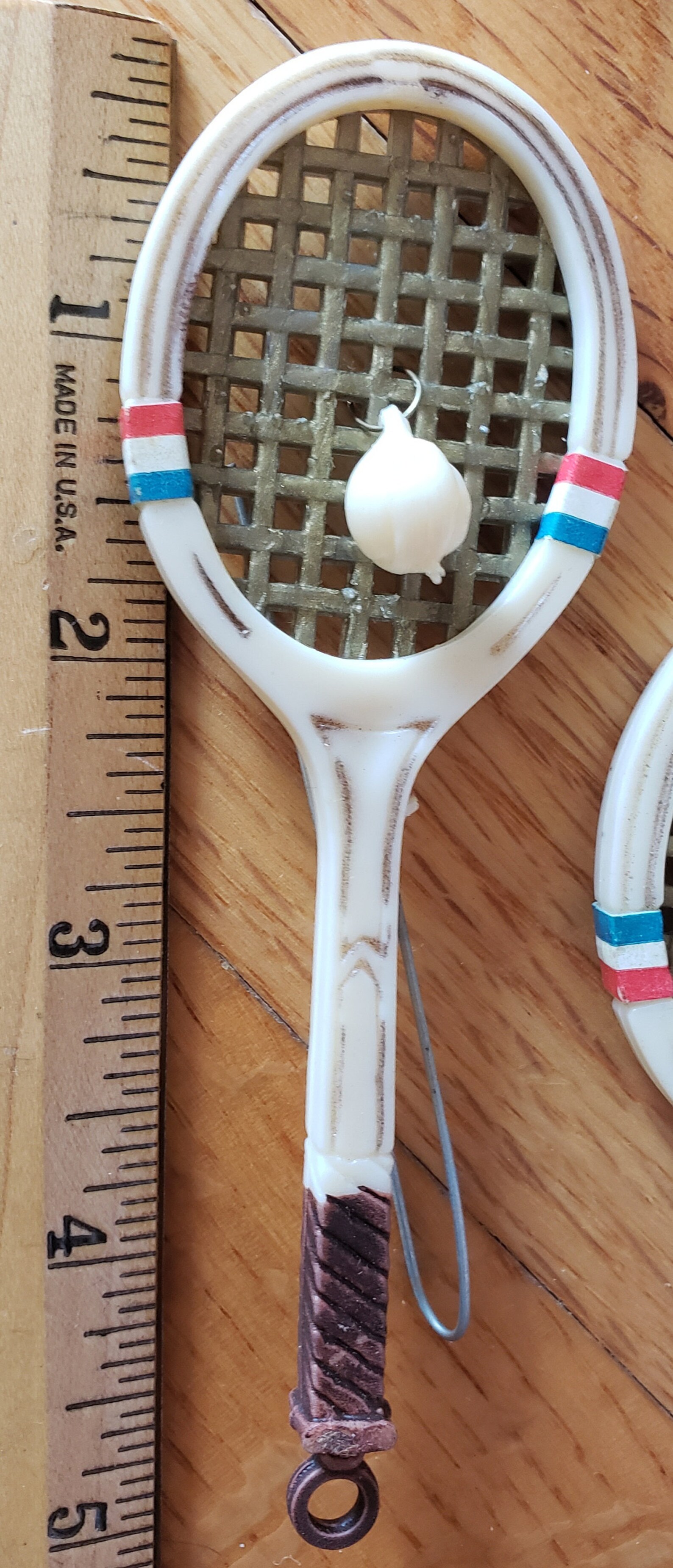 Lot 36 pc mini Tennis Racquet w Ball attached Etsy