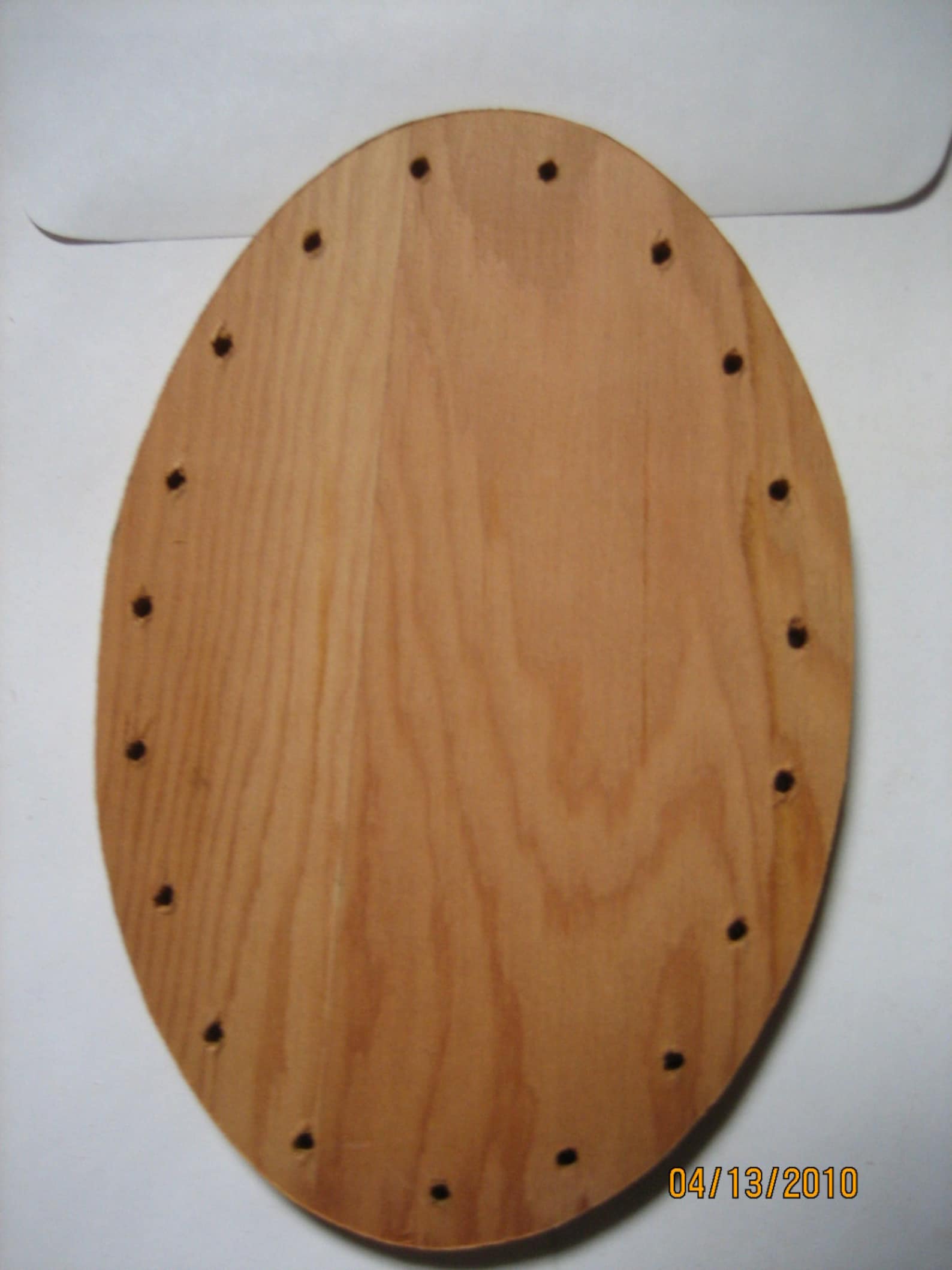 Lot 25 Wood Basket Bases_predrilled Oval Wood for Pine Needle Etsy