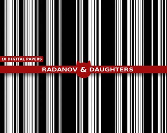 black white stripes etsy