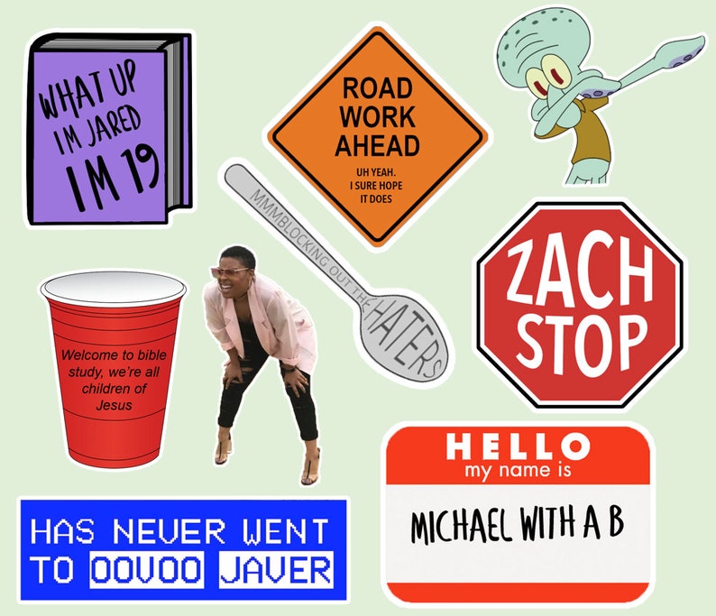 Vine/Meme Sticker Etsy