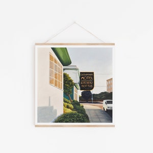 Oil Painting | Ocean Park Motel, San Francisco | Limited Edition Art Print