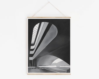 Oil Painting | Frank Lloyd Wright Architecture | Limited Edition Art Print