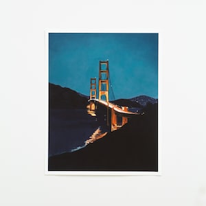 Oil Painting | Golden Gate Bridge, San Francisco | Limited Edition Art Print