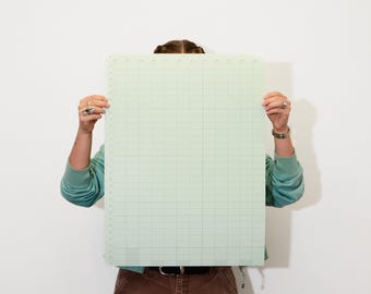 Open Dated 365 Day Wall Calendar | Matcha | Minimalist Year Planner Calendar