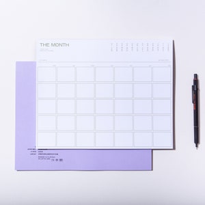 2024 Monthly Desk Planner / Monthly Calendar / Monthly Planner / Desk Planner Notepad