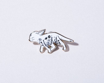 Fennec Fox Enamel Pin / Fox Pin / Cute Animal Pin