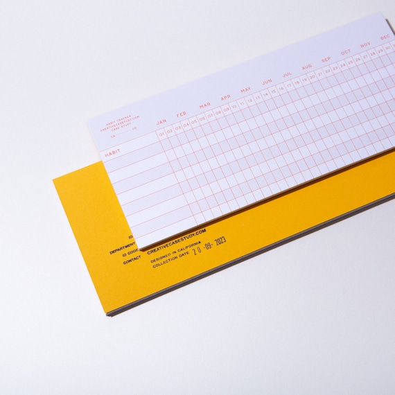 Daily & Monthly Habit Tracker Notepad: Goal Planner, 2-Year Supply