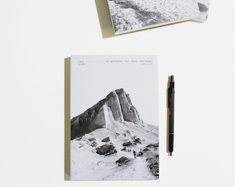 Dot Grid Journal - A5 | Desert Landscape Lay-flat Notebook