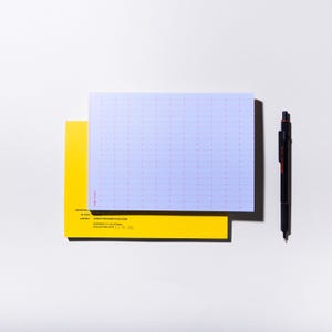 Geo Notepad / Checklist Notepad / Desk Notepad / Gridded Notepad / Dot Notepad / General Notepad