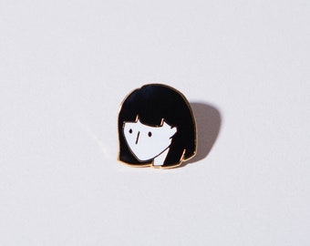 Portrait Enamel Pin