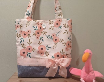 Girls Tote Bag for Toddler Purse, Toddler Tote Bag, Kids Tote for Girls Handbag, Young Girls Purse, Gift for Toddler, Little Girls Purse
