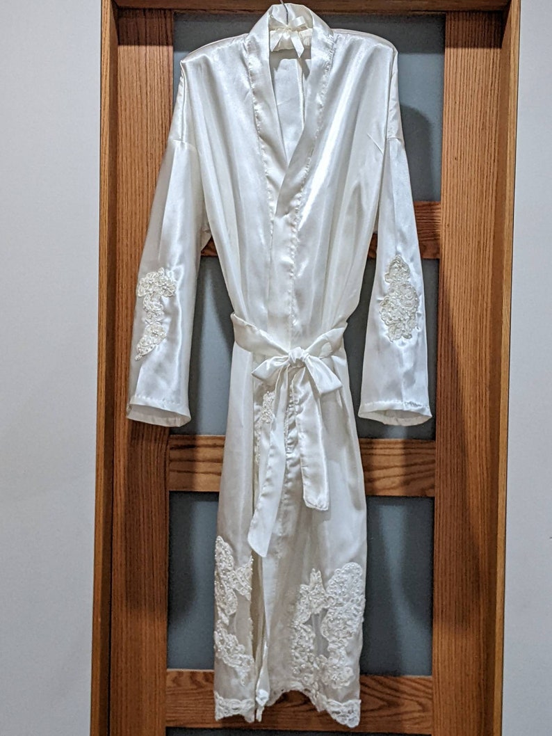 Robe for Wedding Day Heirloom Wedding Robe Made From Moms Etsy