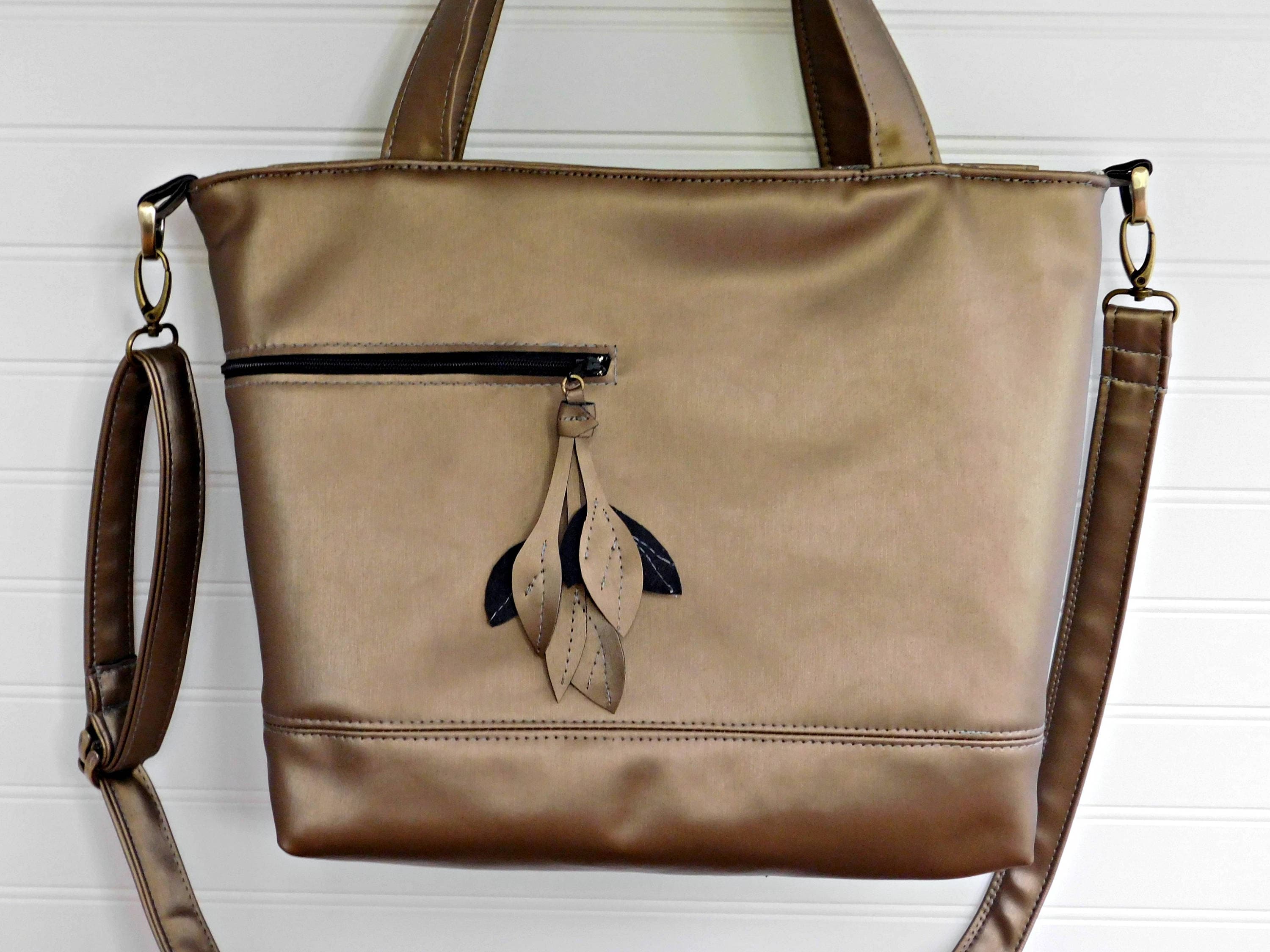 Crossbody Bag for Women Tan Cross Body Bag Vegan Handbag Etsy